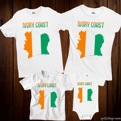 Ivory coast Flag T Shirt Olympics FIFA World Cup Country Flag Tee Shirt