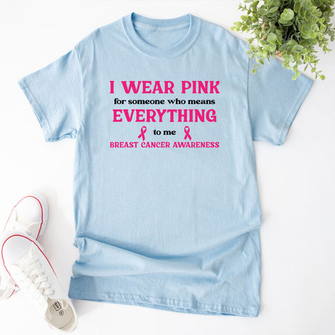 Personalised Breast Cancer Awareness Cancer Support Cancer Warrior T Shirt