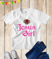 Kids Christian Gospel Bible Church Jesus Girl T Shirt