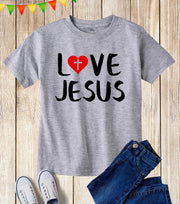 Kids Love Jesus Christian Youth Club Church T Shirt