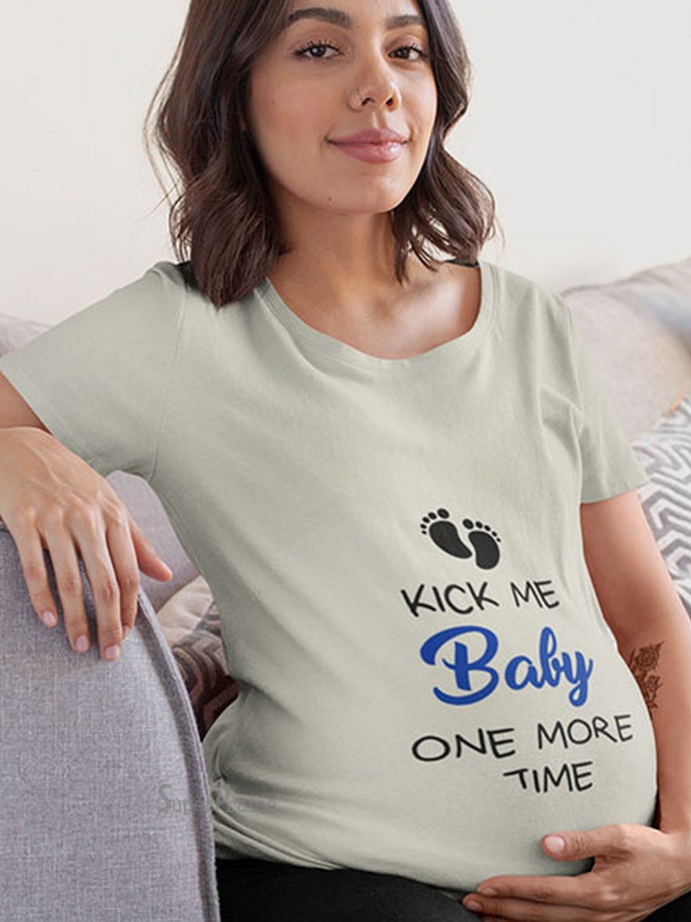 Kick Me Baby Maternity T Shirt