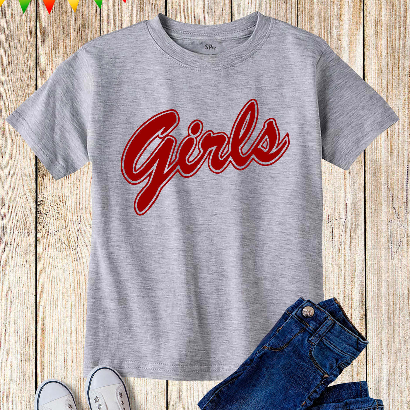 Kids Girls T Shirt from Friends Tv Show Monic Rachel Tshirt Gift