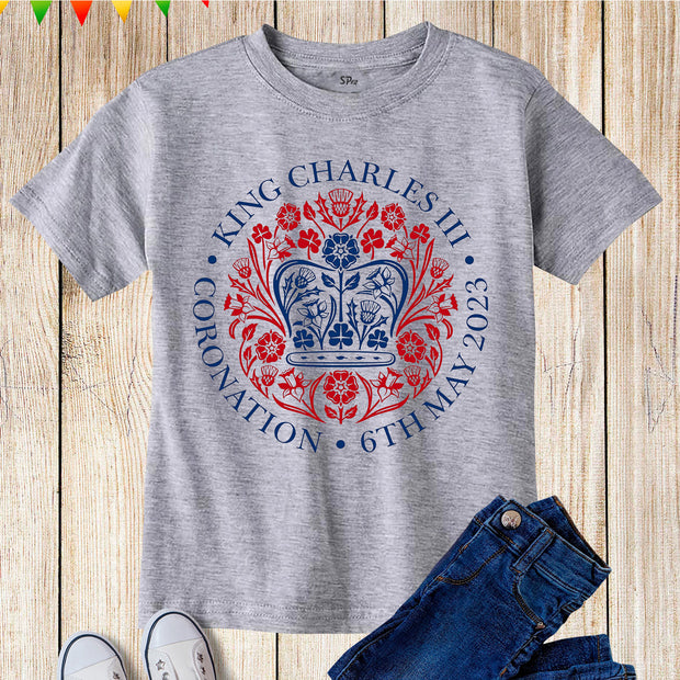 Personalised King Charles III Coronation 2023 T-Shirt