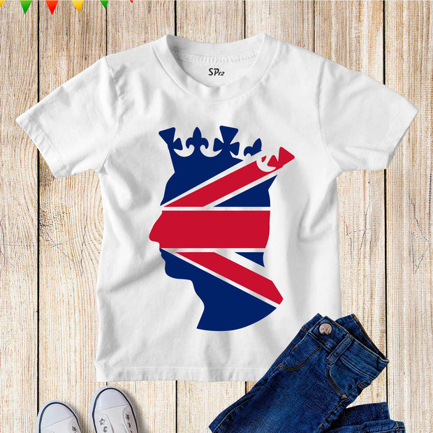 Personalised United Kingdom Union Flag King Charles III Coronation T Shirt