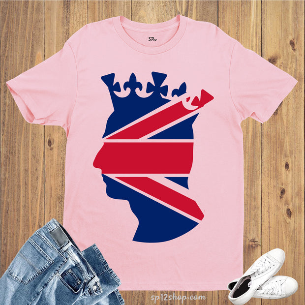 Personalised United Kingdom Union Flag King Charles III Coronation T Shirt