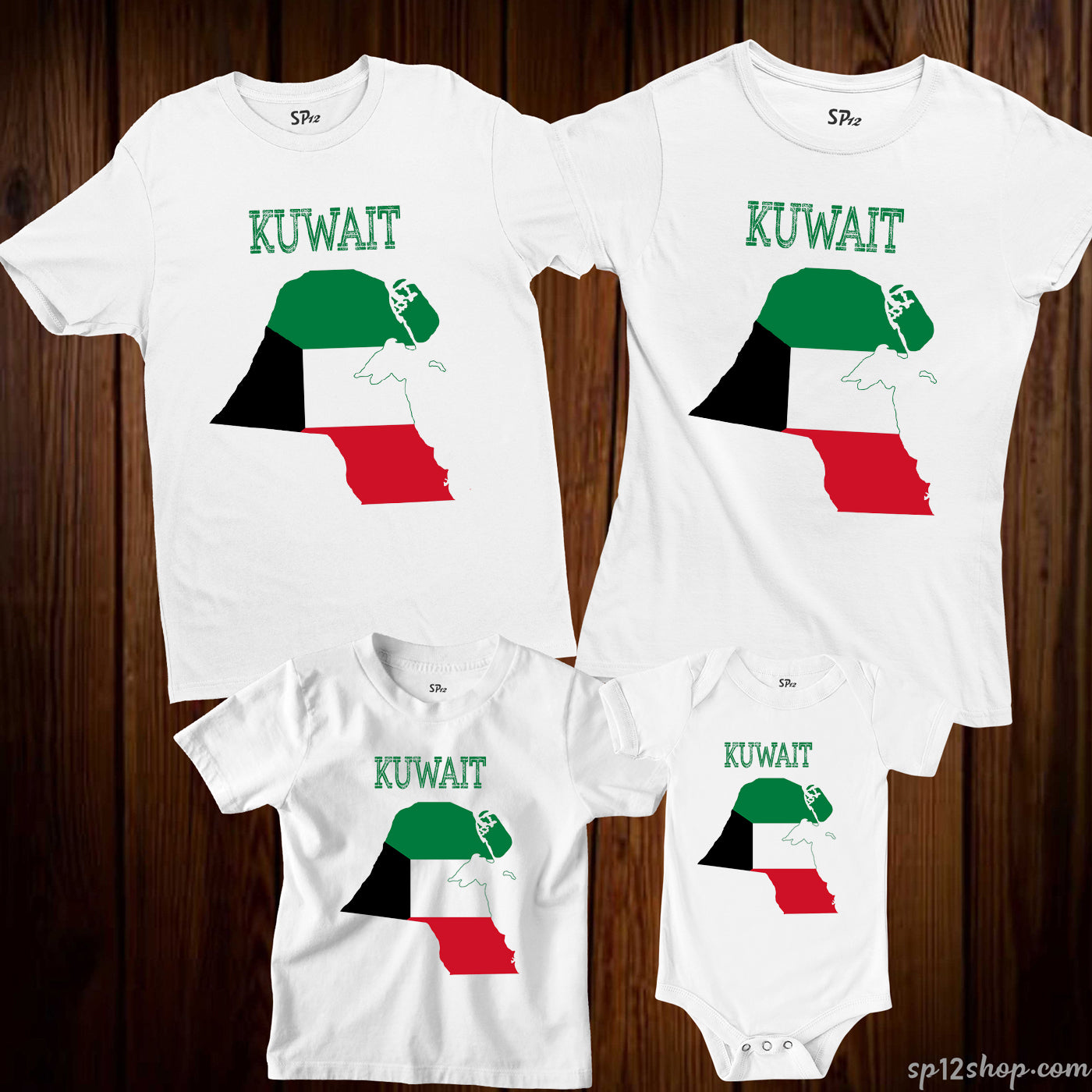 kuwait Flag T Shirt Olympics FIFA World Cup Country Flag Tee Shirt