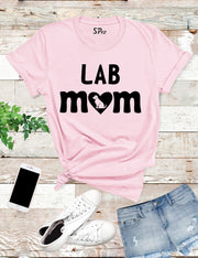 Lab Dog Mom T Shirt