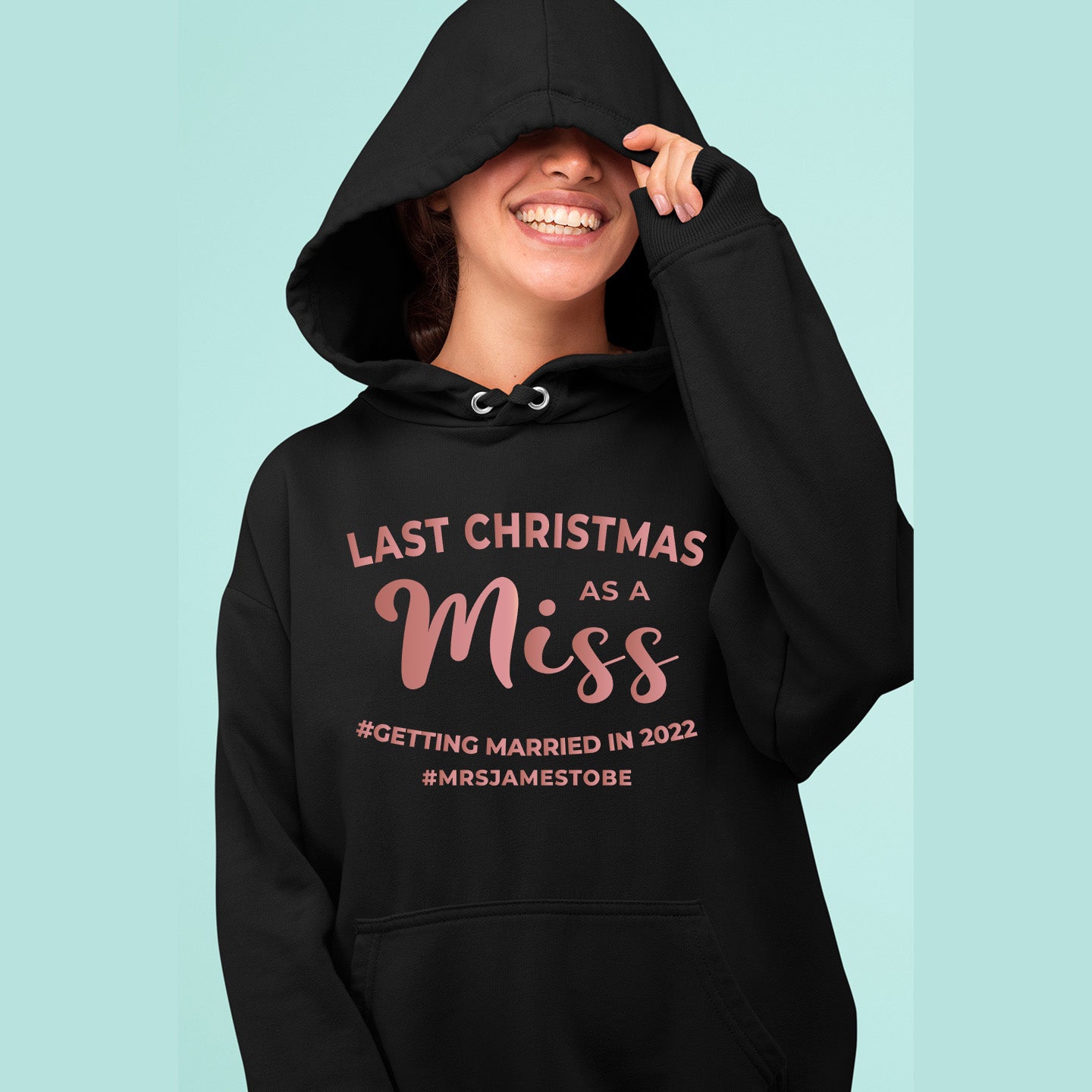 Last Christmas As a Miss Custom Hoodie