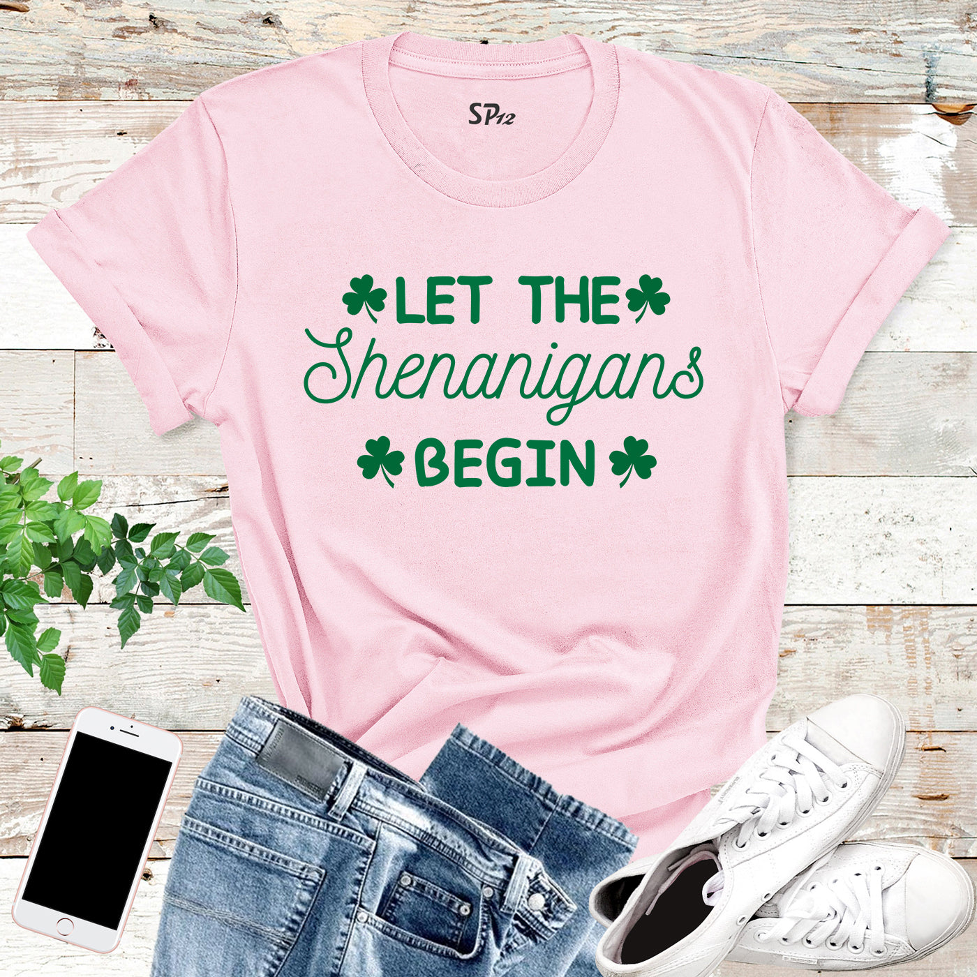 Let The Shenanigans Begin St Patrick's Day T Shirt