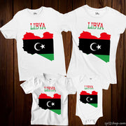 Libya Flag T Shirt Olympics FIFA World Cup Country Flag Tee Shirt