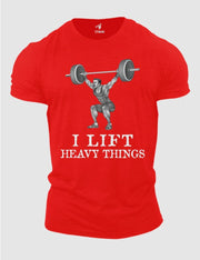 Lift heavy Things Crossfit T Shirt