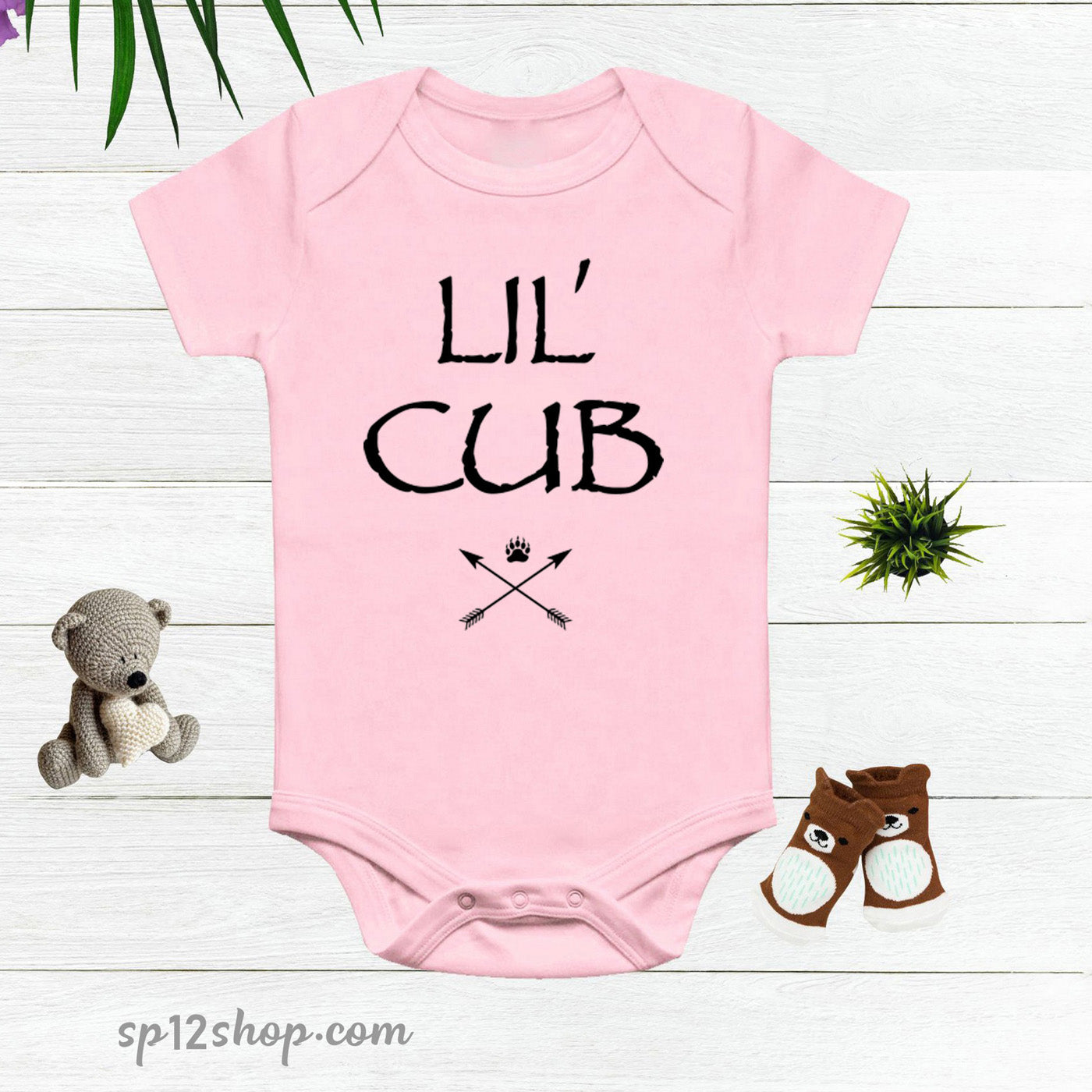 Lil' Cub Funny Gift Baby Bodysuit Onesie