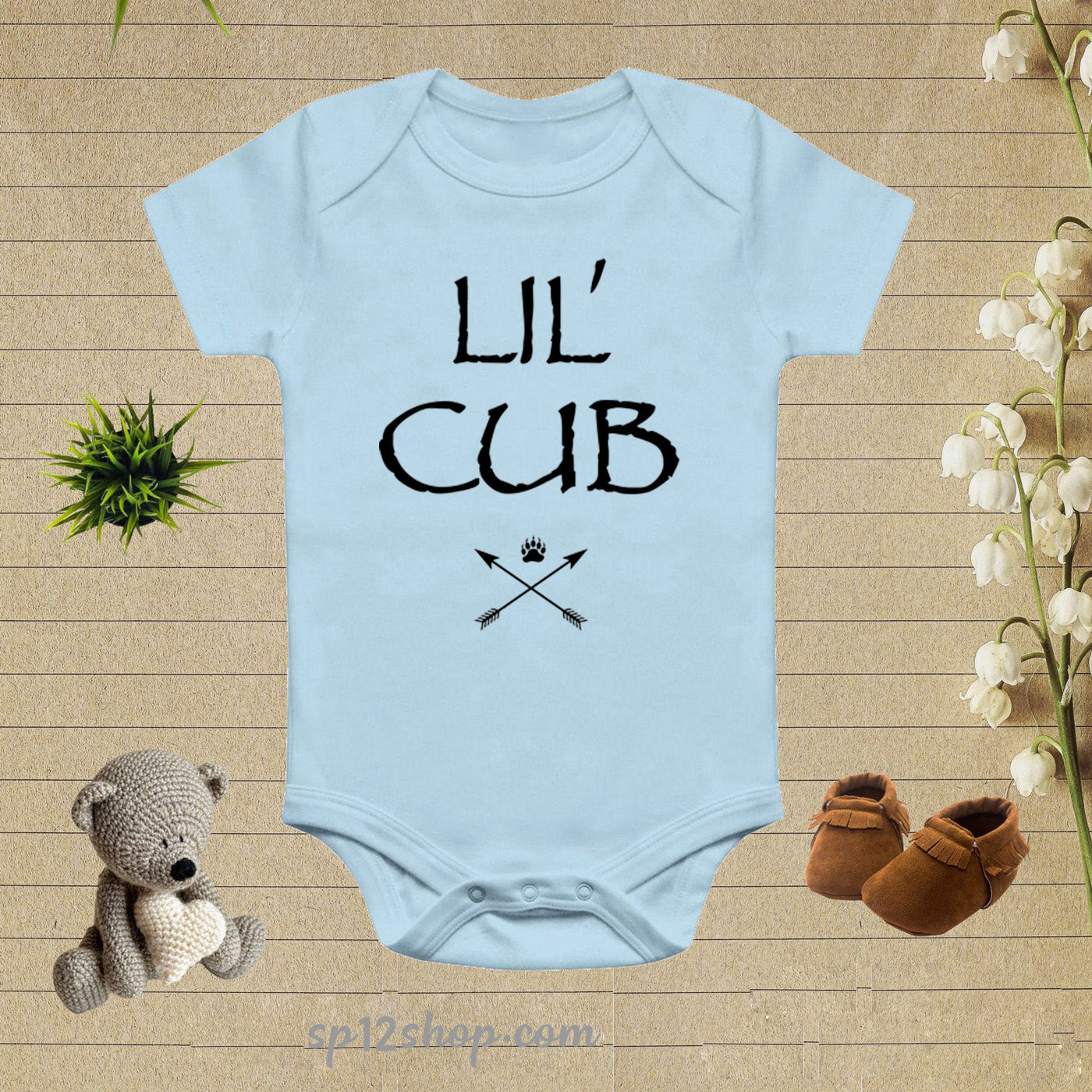 Lil' Cub Funny Gift Baby Bodysuit Onesie