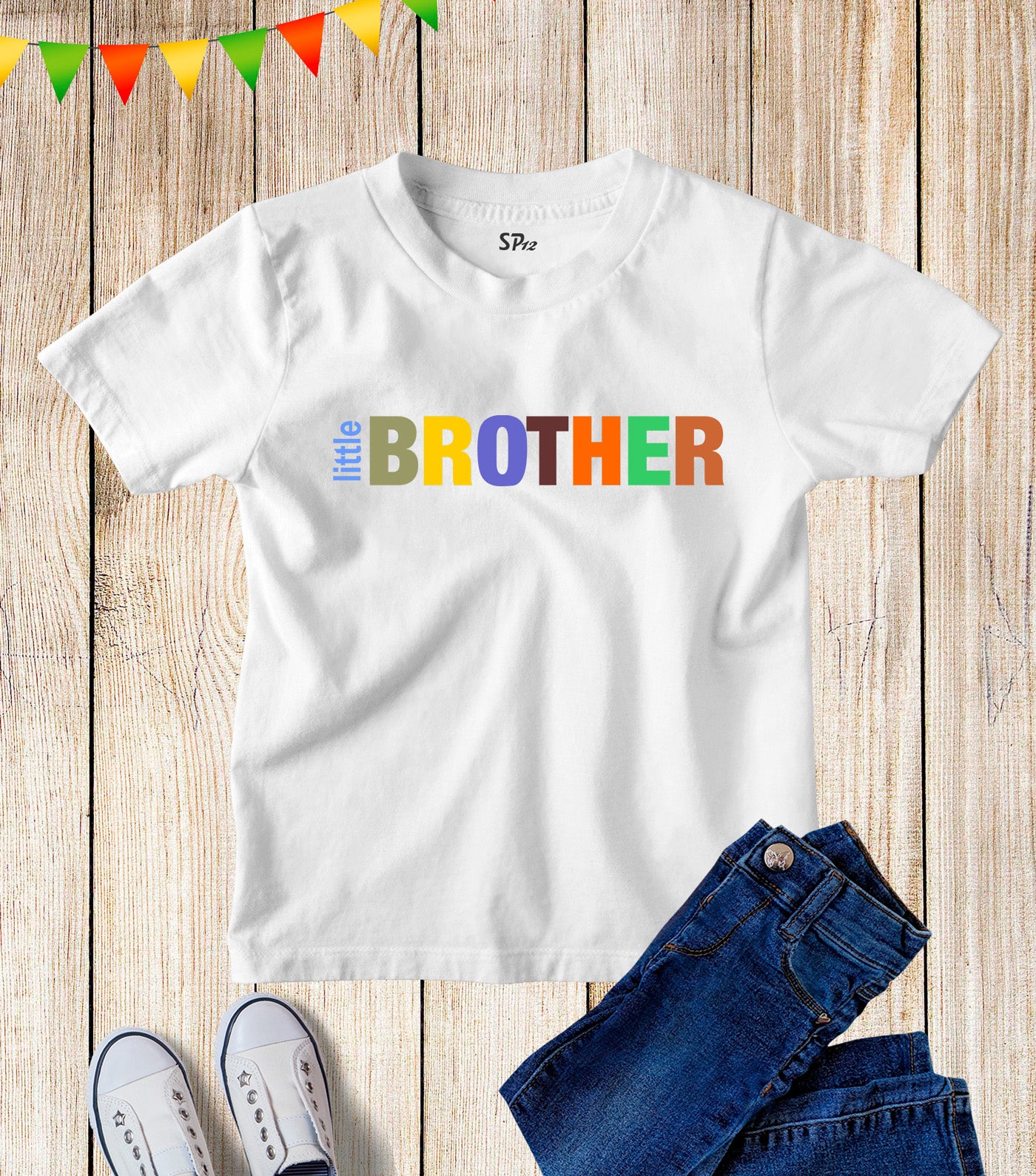 Little Brother Boy Kid T Shirt