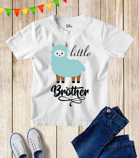 Little Brother Llama Tree T Shirt