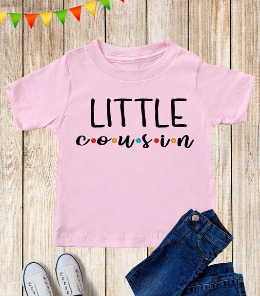 Little Cousin Friends Theme Toddler T Shirt