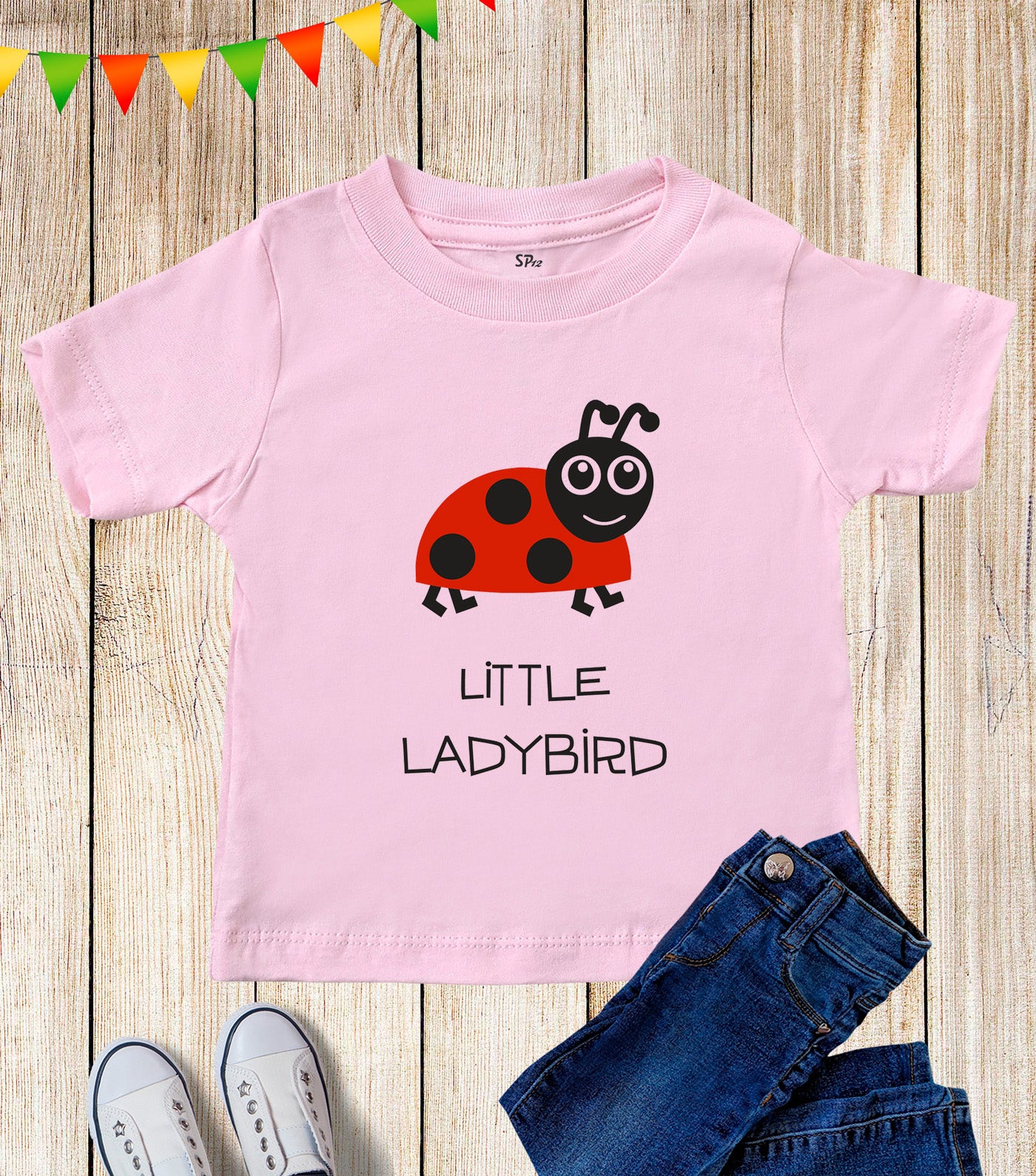 Little Ladybird Graphic Kids T Shirt