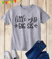 Little Miss Big Sister Kids T Shirt