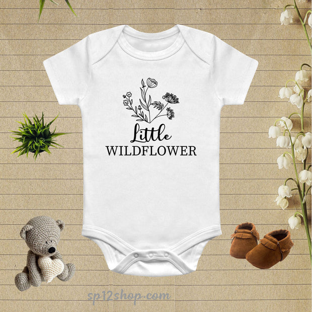 Little Wildflower Baby Bodysuit