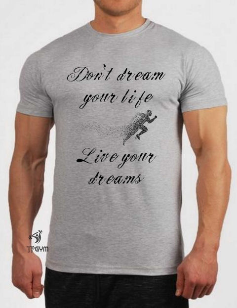 Live Your Dream Crossfit T Shirt