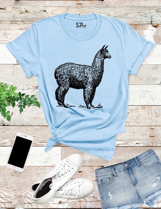 llama fluff T Shirt
