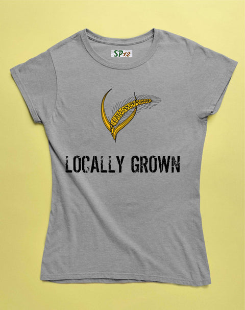 Locally Grown Crop Farm Women T Shirt