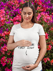 Love At First Sight Pregnancy T Shirt