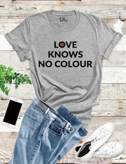 Love Knows No Color Awareness T Shirt