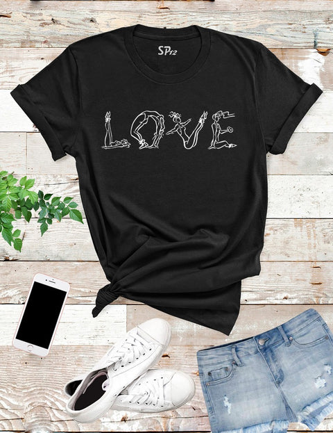 Love Yoga T Shirt