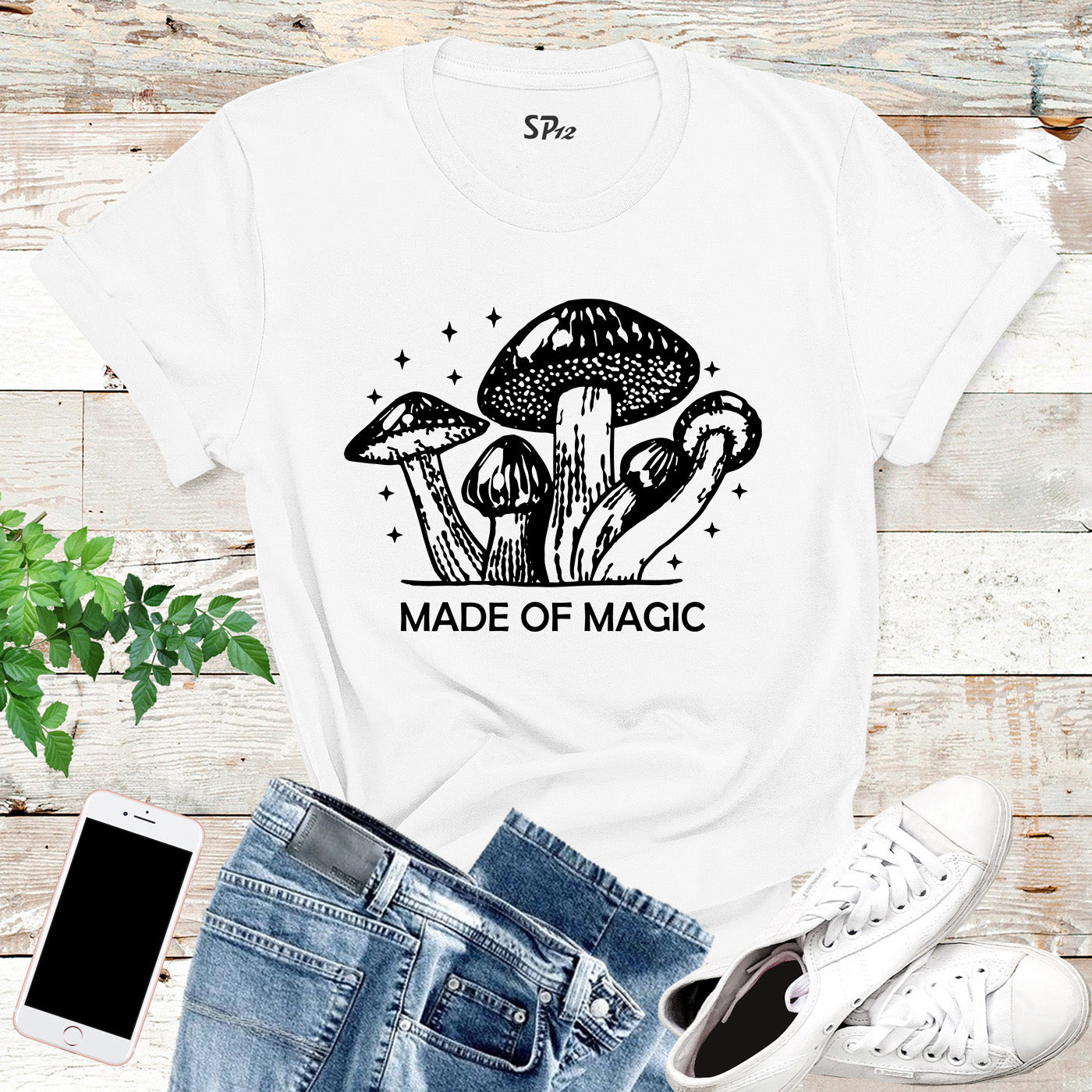 Made Of Magic Mushroom T Shirt