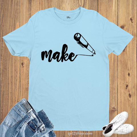 Make Create Develop Artist Gym T-Shirt