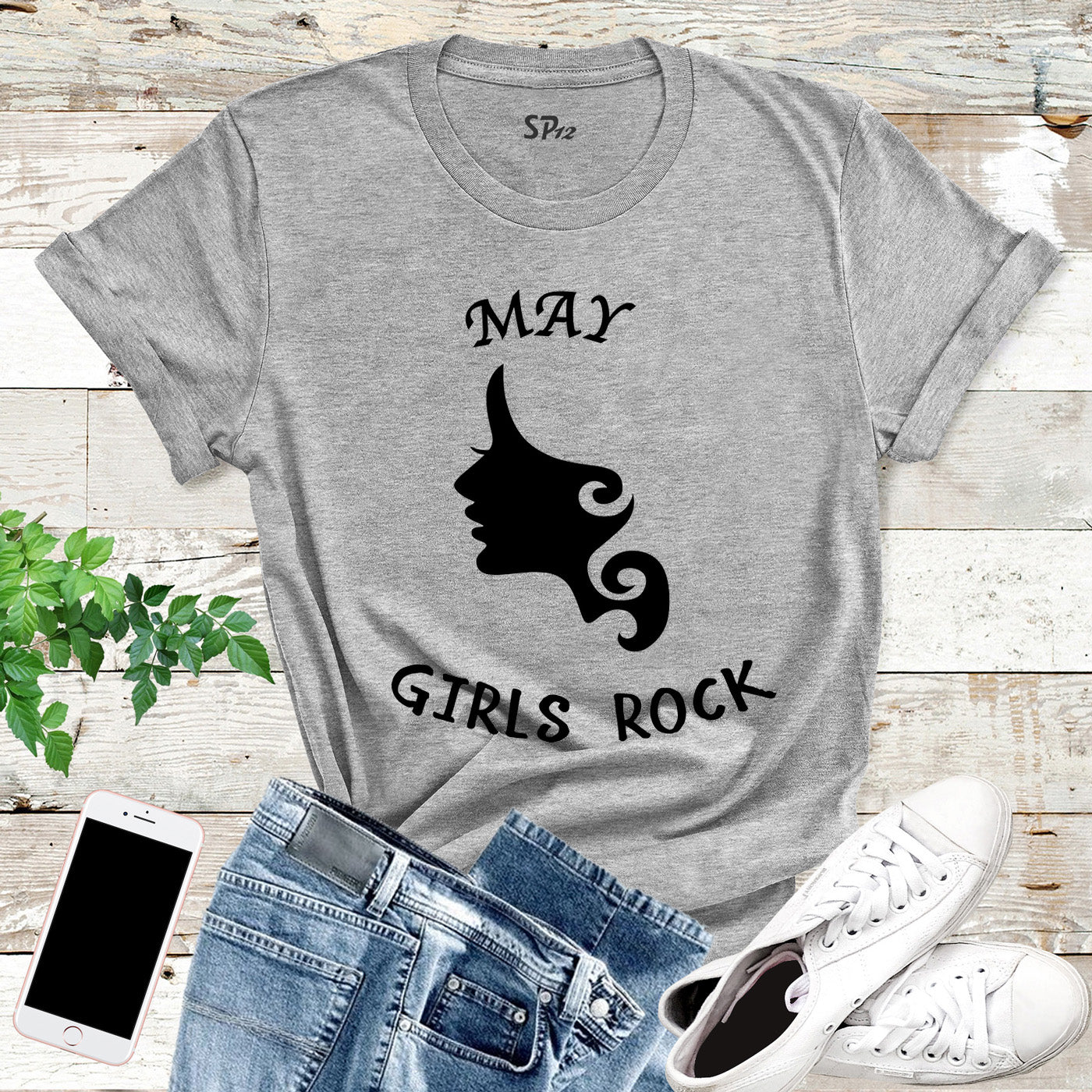 May Girls Rock Birthday T Shirt