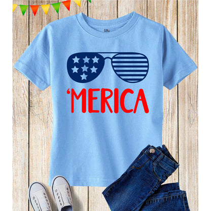 Copy of American Dude Sunglass  4th Of July Independence Day T Shirt