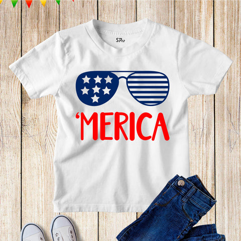 Copy of American Dude Sunglass  4th Of July Independence Day T Shirt