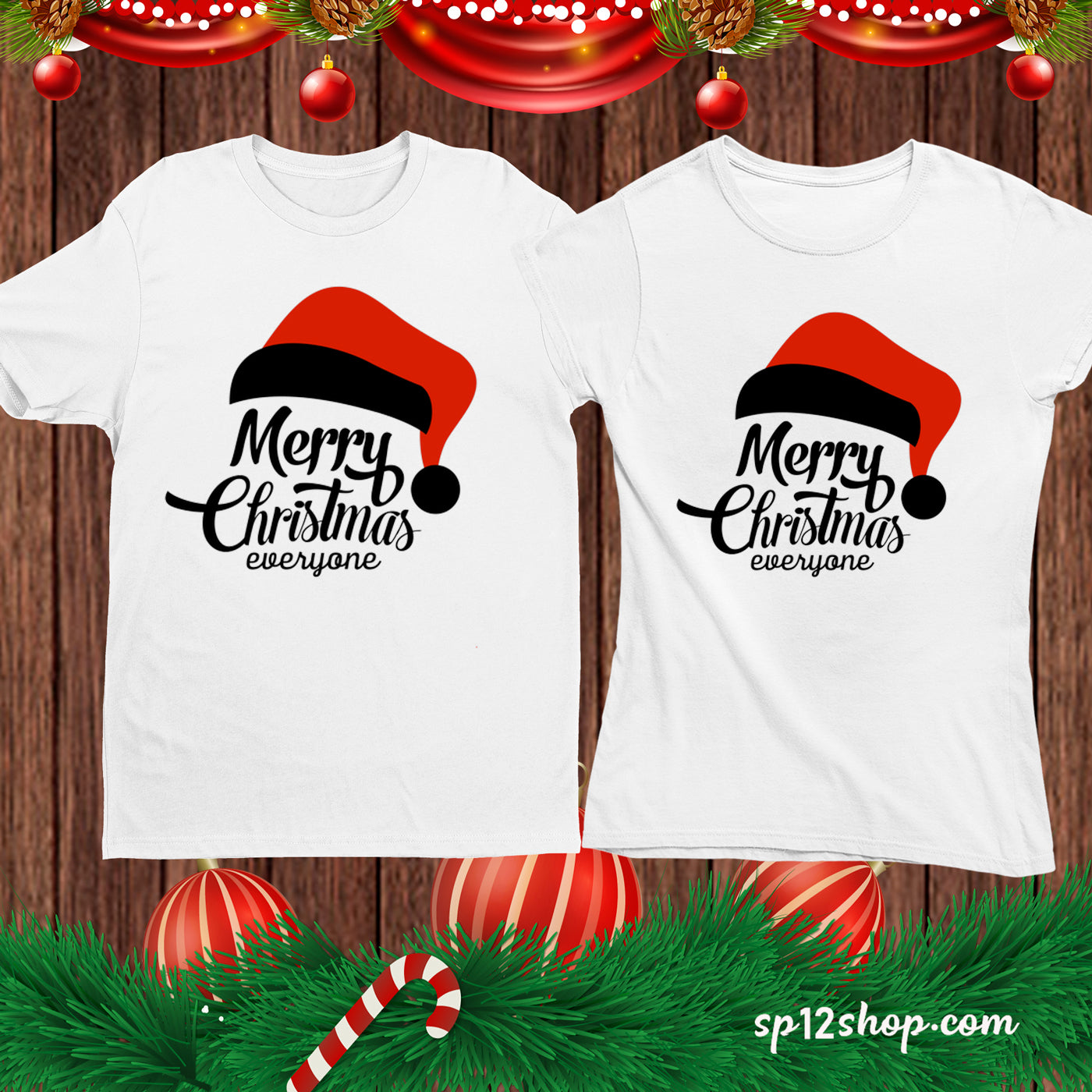 Merry Christmas Everyone Funny Gift For Friends Tee