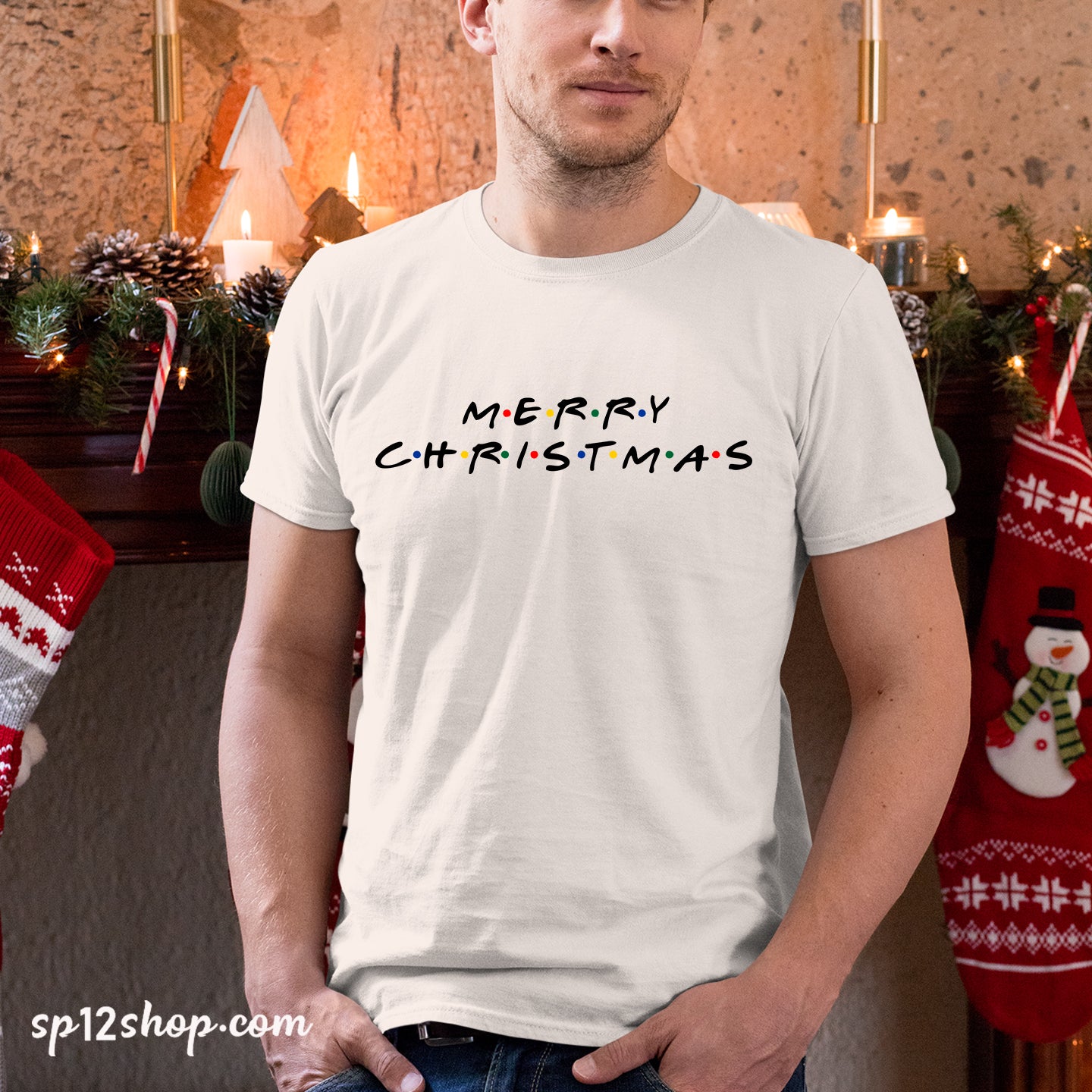 Merry Christmas Friend Rachel Green T Shirt