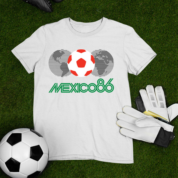 Mexico 1986 Football World Cup Legend T Shirt Sports Lover Gift Tee