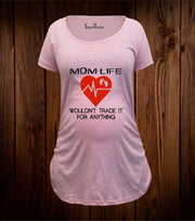 Mom Life Maternity T Shirt