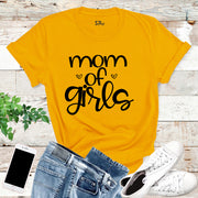 Mom of Girls T Shirt Mom and Girl Dress Shirt Mothers day Shirt
