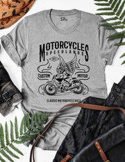 Motorcycles Land Speed T Shirt