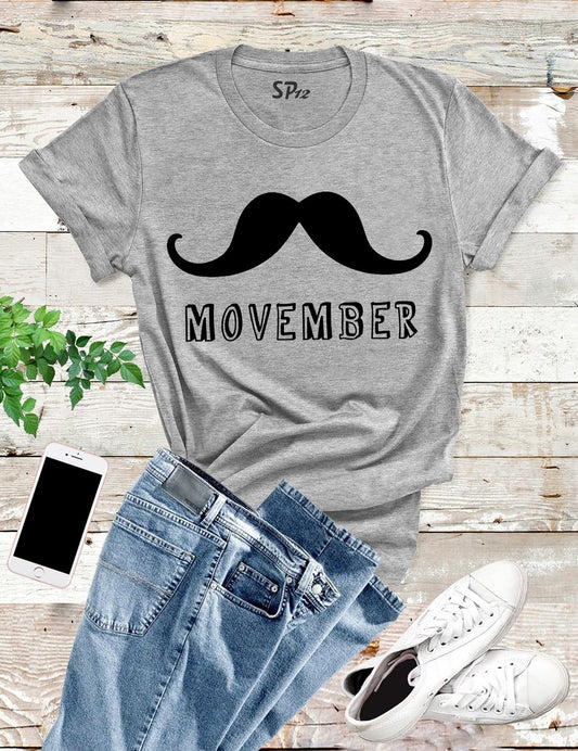 Movember Awareness T Shirt