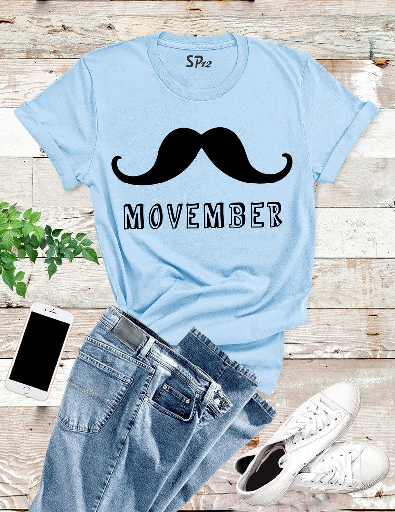Movember Awareness T Shirt