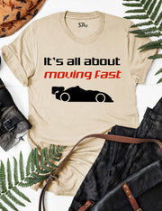 Moving Fast Car T Shirt