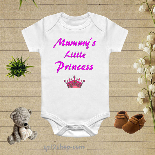 Mummy's Little Princess Baby Bodysuit Onesie