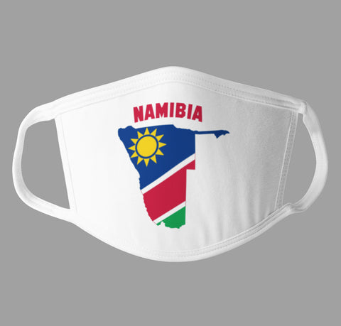 Namibia Flag Face Mask Cover Patriotic Facemask Covering