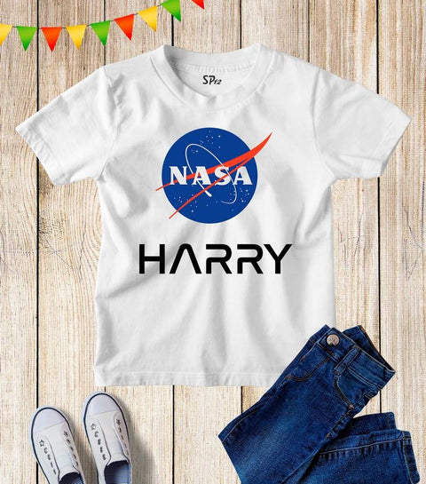 Nasa Personalized Kids T Shirt