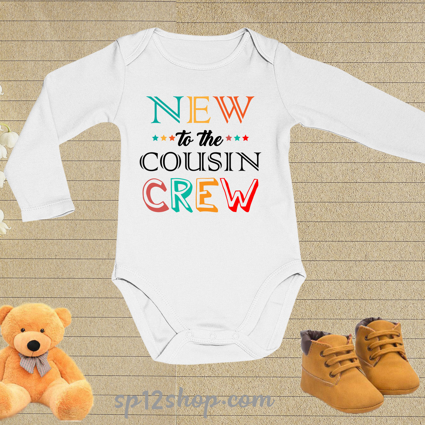 New To The Cousin Crew Baby Bodysuit
