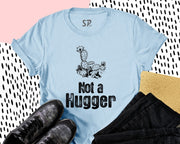 Not A Hugger T Shirt Cactus Gift Funny Introverted Tee