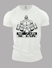 No Pain No Gain Bodybuilding T Shirt