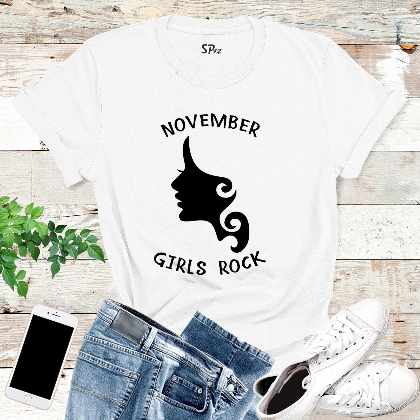 November Girls Rock Birthday T Shirt